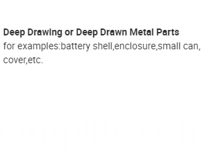 embutición profunda embutición profunda estampada deep drawing deep drawn stamping